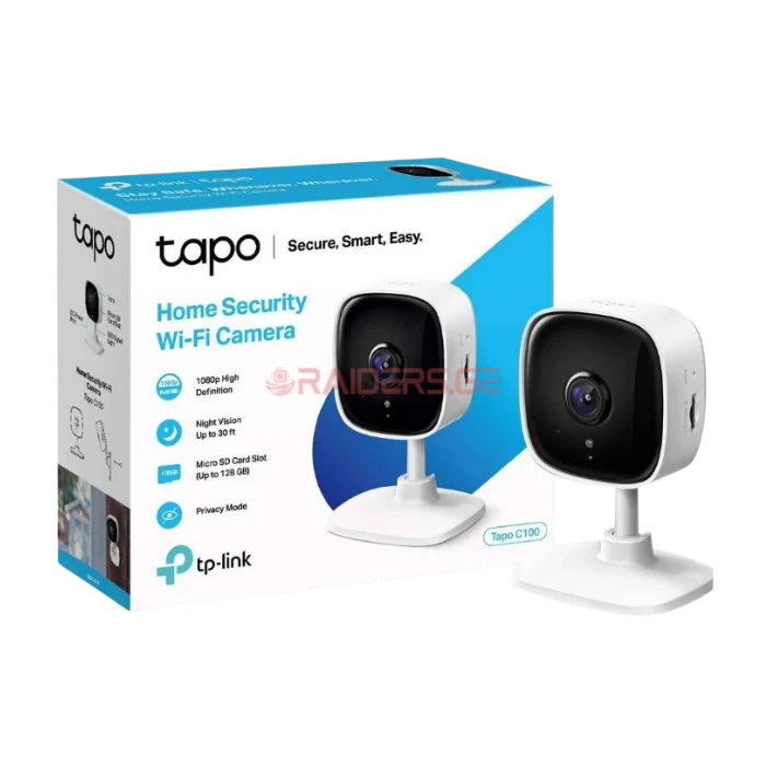 TP-Link, Tapo C100, Full HD Home Security Wi-Fi Camera 3.15mm