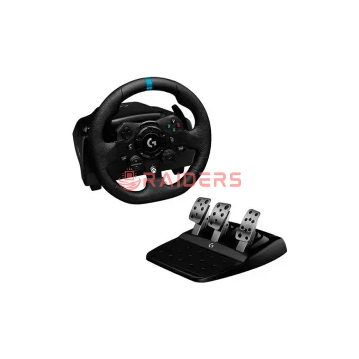 Logitech G923 Racing Wheel and Pedals, PC/Xbox, Black